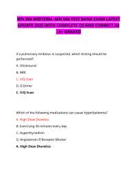 MN 566 MIDTERM-MN 566 TEST BANK EXAM  UPDATE 2025 WITH COMPLETE QS & CORRECT AS |A+ GRADED