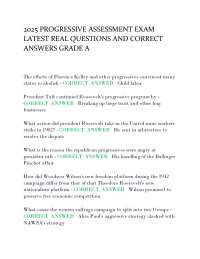 2025 Progressive Assessment Exam – Real Verified Questions and Correct Answers (Grade A Ma