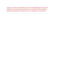 LATEST 2025 VERIFIED I-HUMAN WEEK 7 CASE STUDY: COMPREHENSIVE EVALUATION OF DYSPNEA IN A 6