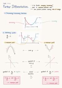 Further Differentiation-summarys