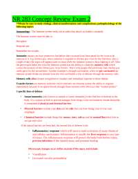 NR 283 Concept Review Exam 2