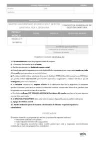 Cuestionario de gestión sanitaria unir