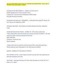 RELIAS DYSRHYTHMIA BASIC TESTBANK ANSWERS 2025 DYSRHYTHMIA – BASIC A&B (A+ GRADED), Exams