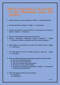 BIOL1011 Final Exam 3 Dr. Al (LSUE) & UNH Microbiology Exam with AnswersAnswers.