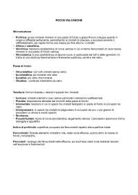 descrizione rocce in macro
