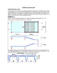 Diseño de escaleras apuntes