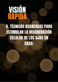 Visión Rápida técnicas avanzadas