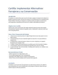 ensilaje para bovimos
