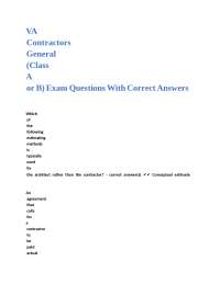 Contractor Exam Questions and Answers: Construction Management and Legal Compliance