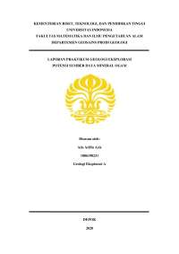 Potential of metal minerals in Indonesia