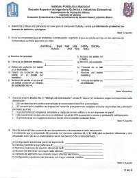 ETS ordinario quimica general
