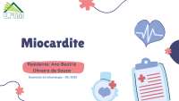 aula de pericardite ministrada pela residente da especialidade de infectologia do hc uftm.