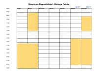 biologia horario horario establecido por la universidad
