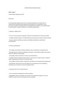 Comportamiento organizacional