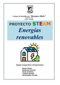 Resume of anatomy and renewable energies