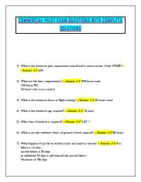 COMMERCIAL PILOT EXAM QUESTIONS WITH COMPLETE SOLUTIONS