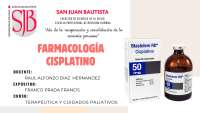 Cisplatino Farmacología