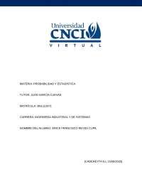 probabilidad y estadistica