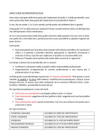 linee guida in parodontologia