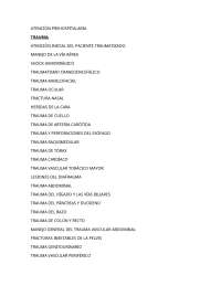 DIAGNOSTICOS EN URGENCIAS