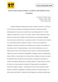 DENUNCIA DEL EXTRACTIVISMO Y LA EXPLOTACIÓN INDÍGENA EN EL TUNGSTENO
