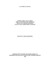 La Psicologia de la conducta