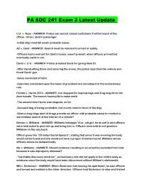 PA SOC 241 Exam 2 Latest Update