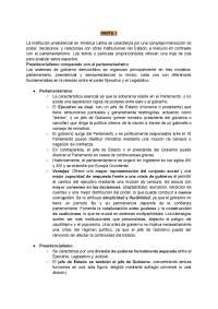 institución presidencial