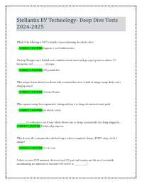 Stellantis EV Technology- Deep Dive Tests 2024-2025