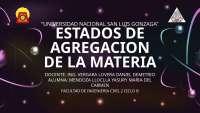 Estados de la materia