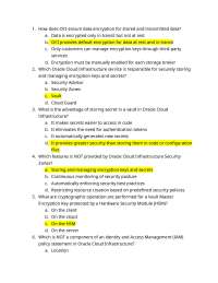 1Z0-1085-25 - Oracle Cloud Infrastructure 2025 Foundations Associate