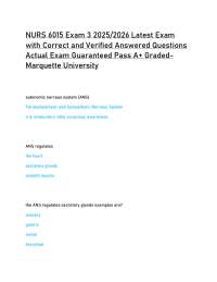 NURS 6015 Exam3 2025/2026 Latest Exam with Correct Verified Answered Questions Actual Exam