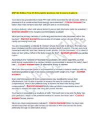 NRP 8th Edition Test Of 35 Complete Qestions And Answers Graded A_