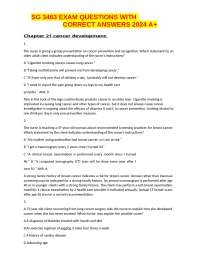 SG 3463 EXAM QUESTIONS WITH CORRECT ANSWERS 2024 A+