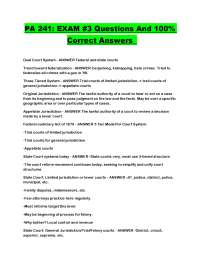 PA 241- EXAM #3 Questions And 100% Correct Answers