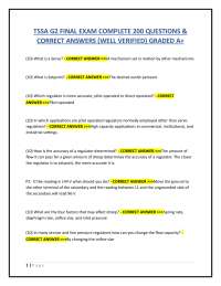 TSSA G2 FINAL EXAM COMPLETE 200 QUESTIONS &  CORRECT ANSWERS (WELL VERIFIED) GRADED A+