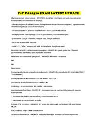 P+T PA20320 EXAM LATEST UPDATE
