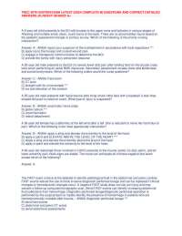 TNCC 20TH EDITION EXAM LATEST 2023-2024 COMPLETE 80 QUESTIONS AND CORRECT DETAILED ANSWERS