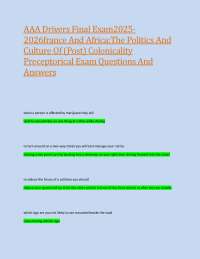 AAA Drivers Practice Exam: Questions and Answers for Safe Driving