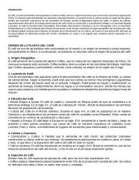 origenes de la planta cafe