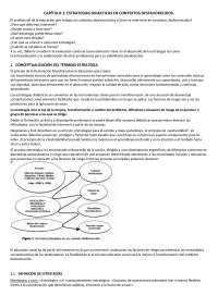 Estrategias didácticas en contextos desfavorecidos