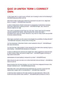 QUIZ 19 UNITEK TERM 1 CORRECT 100%