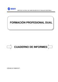 cuaderno de informes