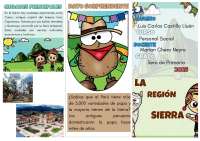 triptico,2023peru region sierra