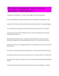 Percipio Greyhound Test 2025