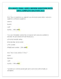 ETA LEJATC YEAR 1 QUIZ 4 REVIEW QUESTIONS WITH  100% COMPLETE SOLUTION 2025