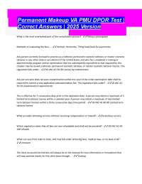 Permanent Makeup   Ultimate Study Guide 2025