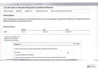 BIOD 171 Essential Microbiology w/ Lab, L3: Lab exam 3 Answered Correctly.