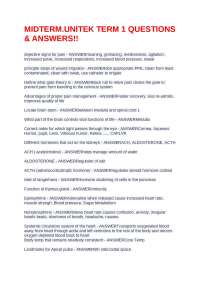 MIDTERM.UNITEK TERM 1 QUESTIONS & ANSWERS!!