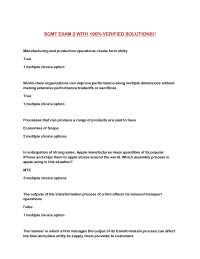 SCMT EXAM 2 WITH 100% VERIFIED SOLUTIONS!!